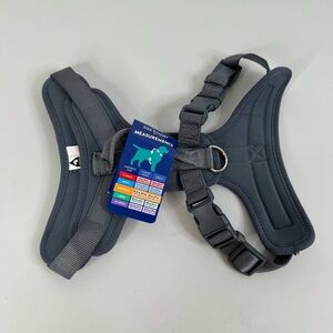 Top Paw NWT Adjustable Comfort Harness Gray Medium